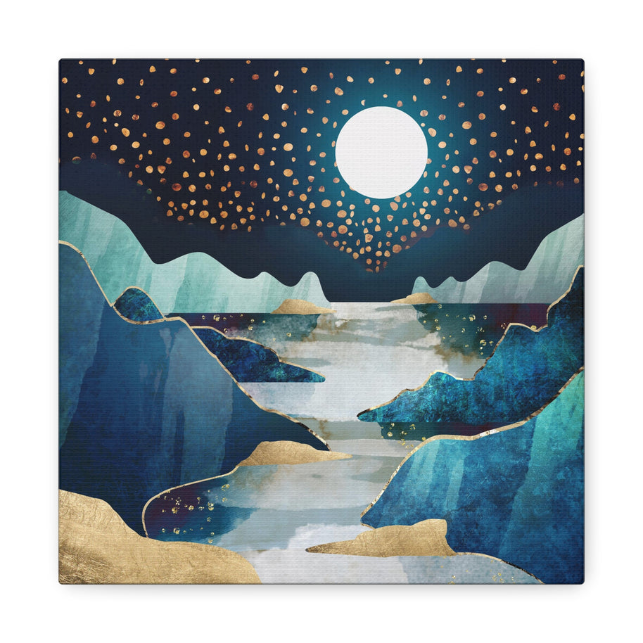 Moon Glow Matte Canvas, Stretched, No Frame