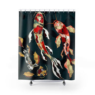 Metallic Koi - Shower Curtain