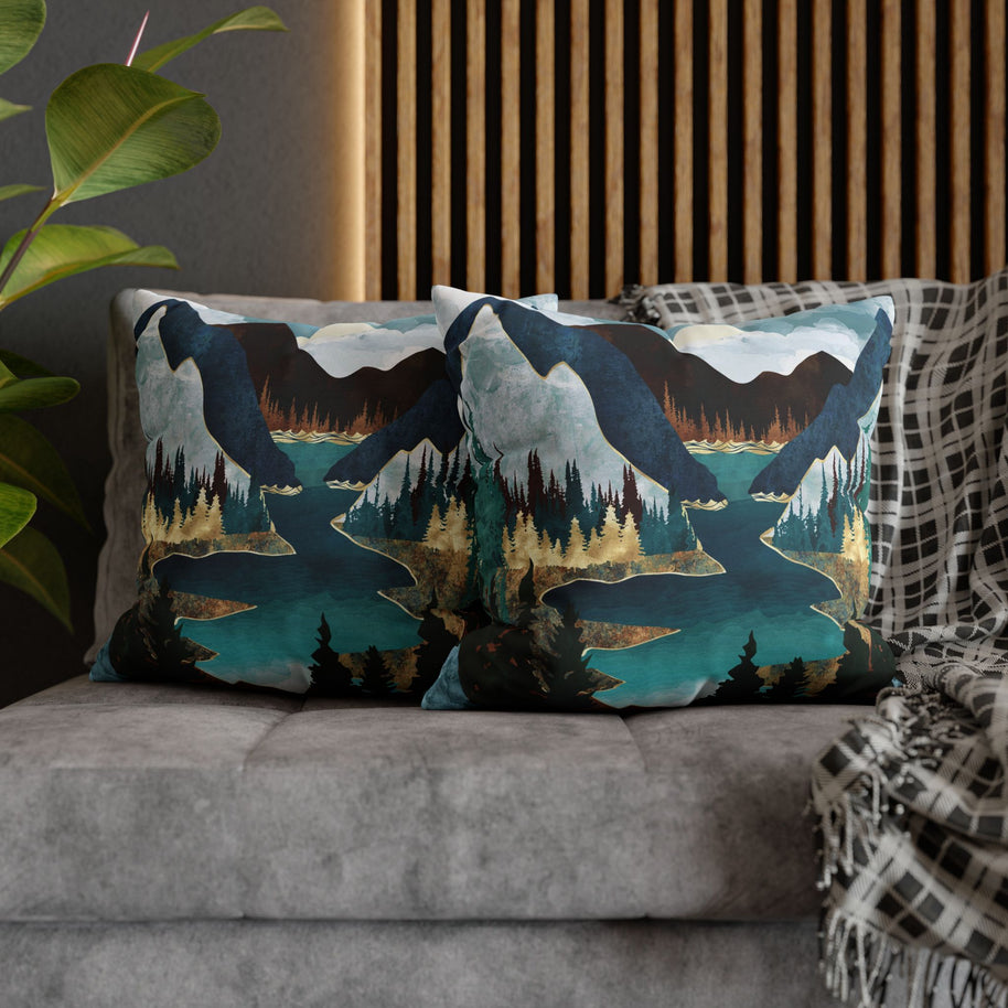 River Vista - Decorative Pillow Cover