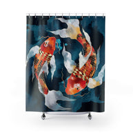 Metallic Koi II - Shower Curtain