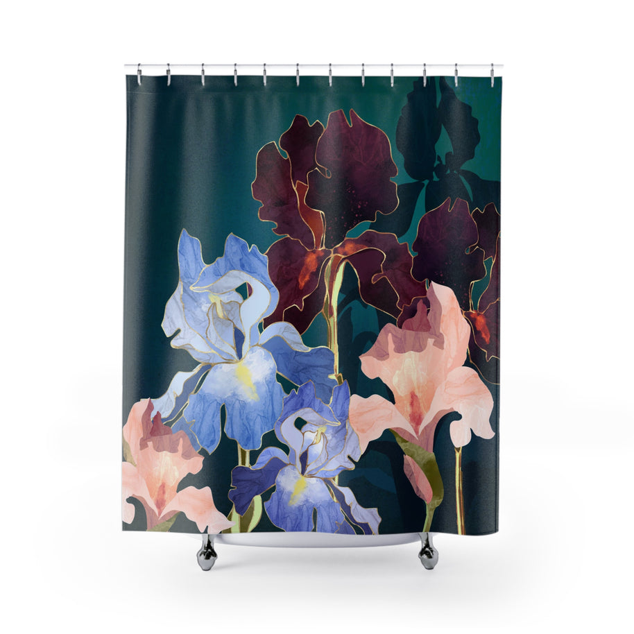 Iris Abstract - Shower Curtain