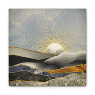 Morning Sun Matte Canvas, Stretched, No Frame