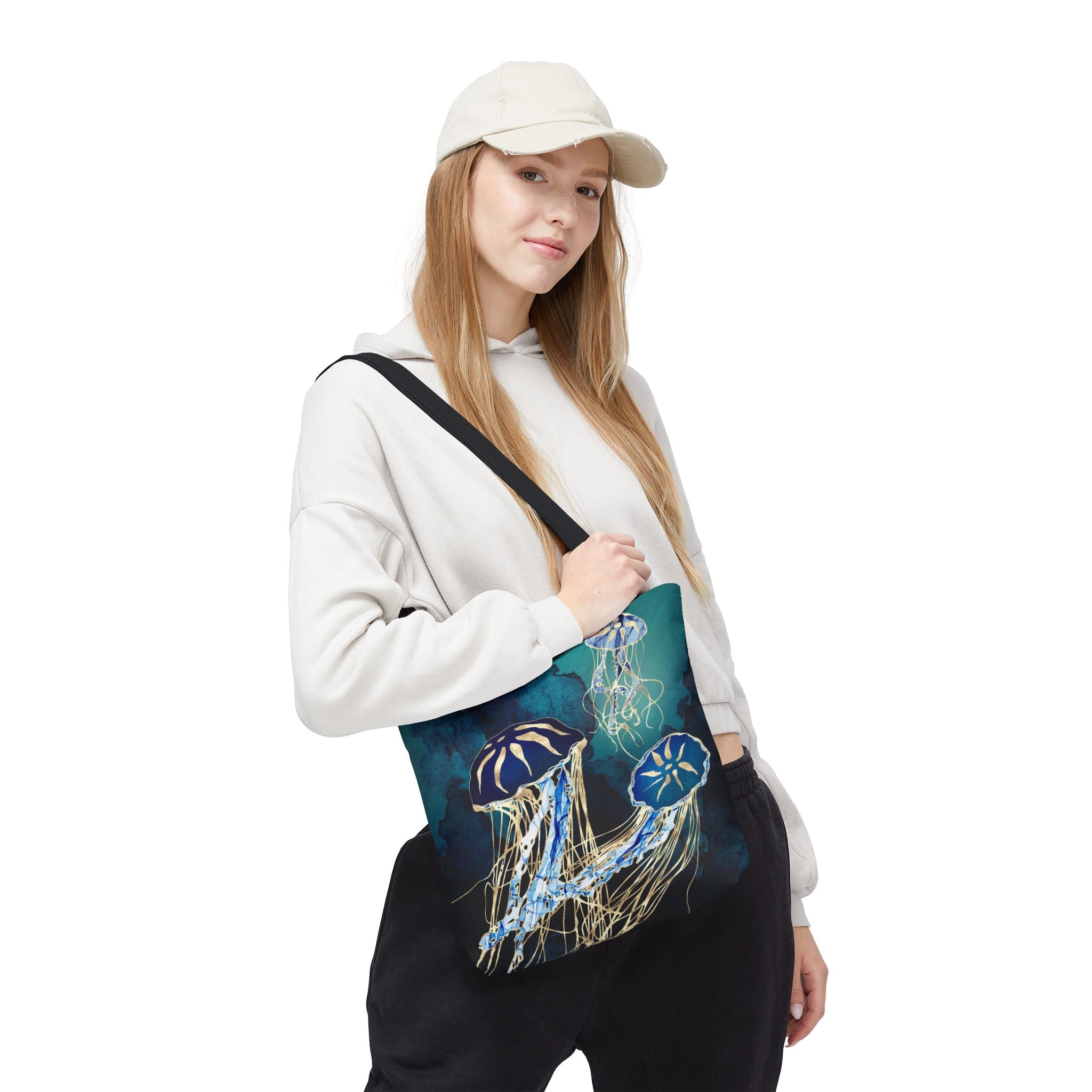 Metallic Jellyfish III - Tote Bag