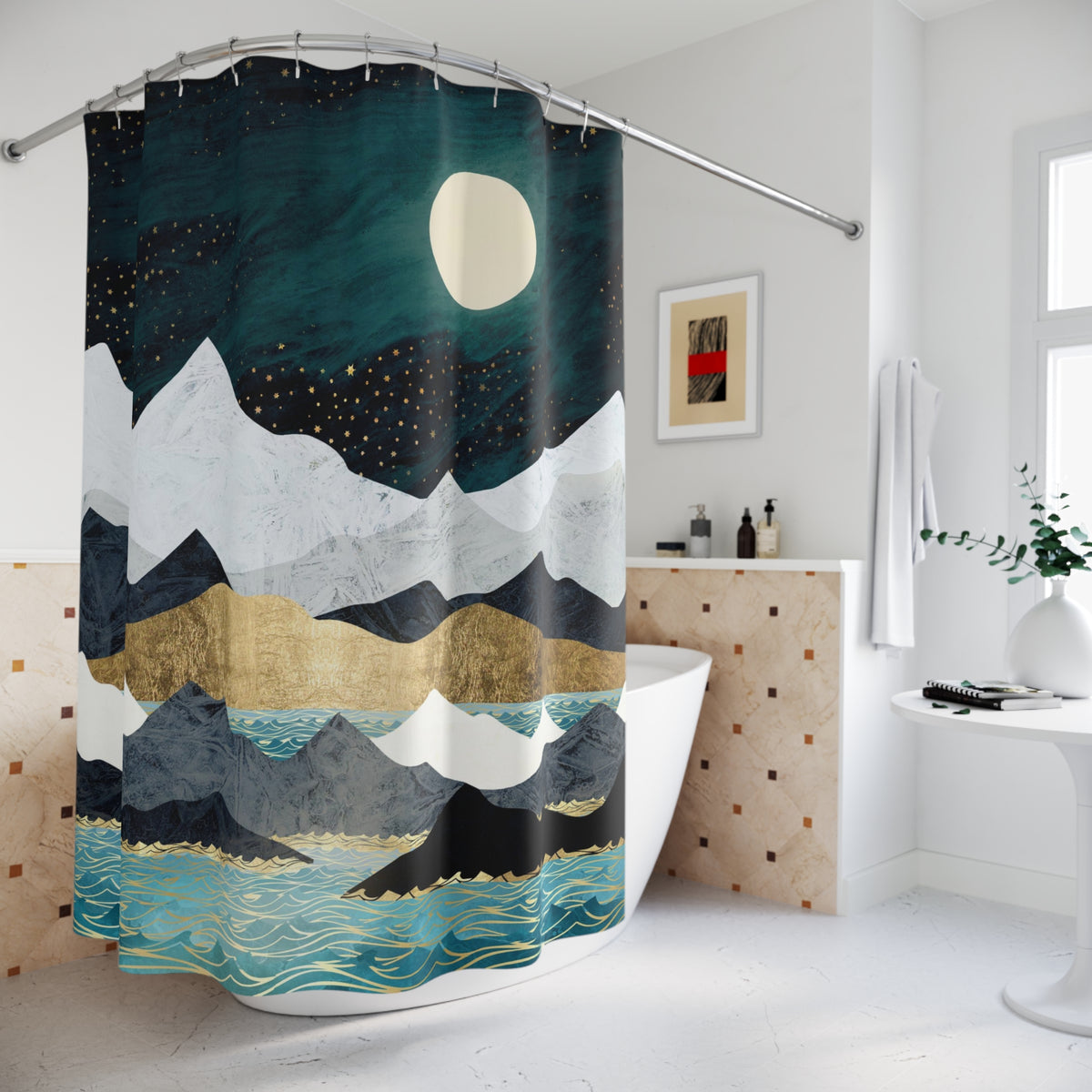 Ocean Stars - Shower Curtain