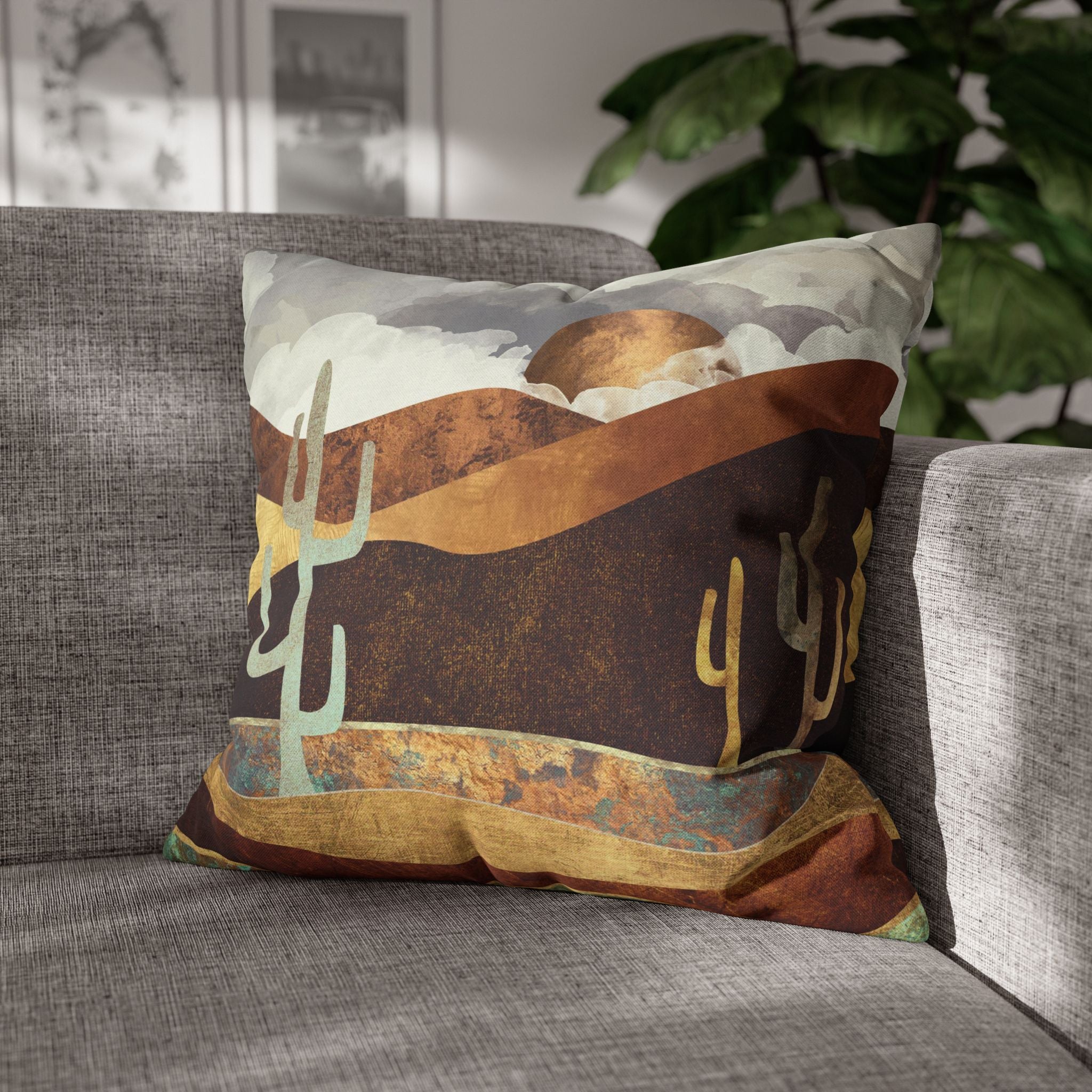 Patina Desert - Decorative Pillow Cover