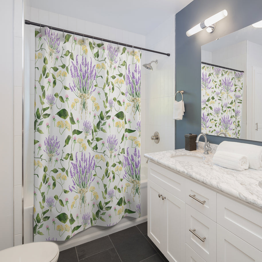 Wildflower Bouquet - Shower Curtain