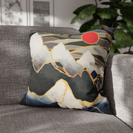 Ice Mountains - Decorative Pillow Cover