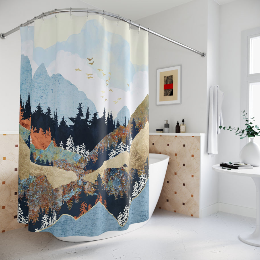 Spring Flight - Shower Curtain