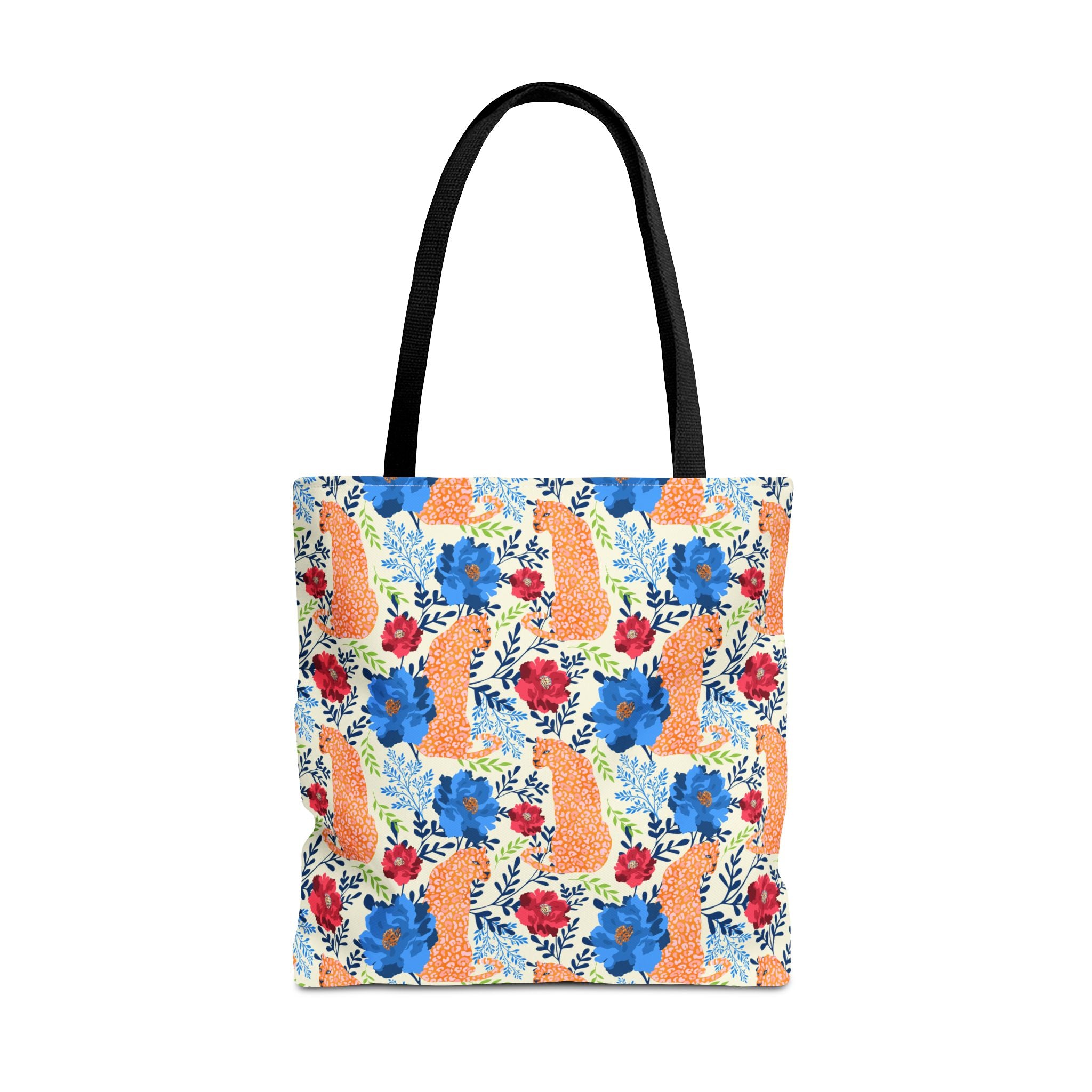 Botanical Leopard with Cream - Tote Bag