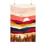 Scarlet Spring - Poster Print - No Frame