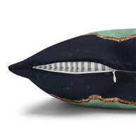 Indigo Mountains - Decorative Pillow Cover