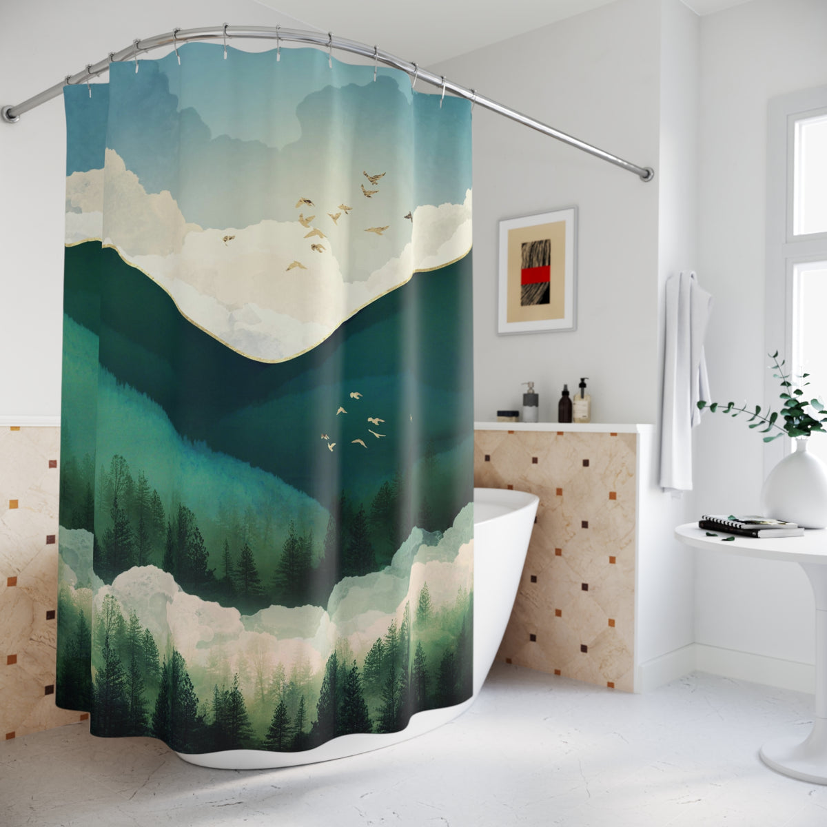 Emerald Hills - Shower Curtain