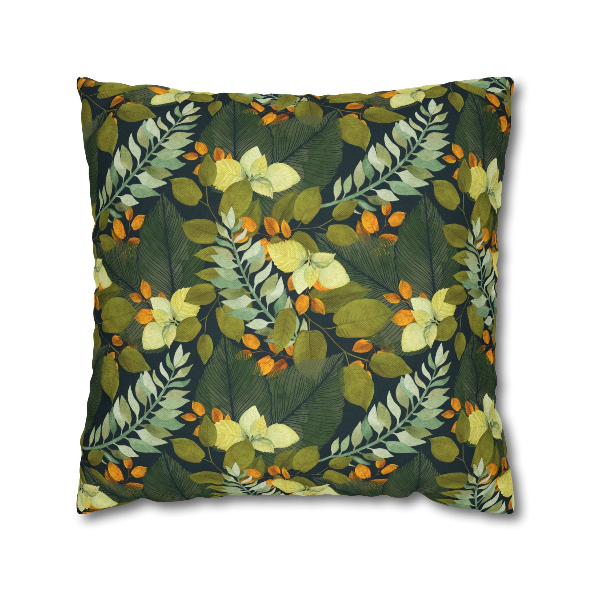 Autumn Leaves Botanical - Decorative Pillow Cover