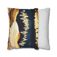 Fall Sunset - Decorative Pillow Cover