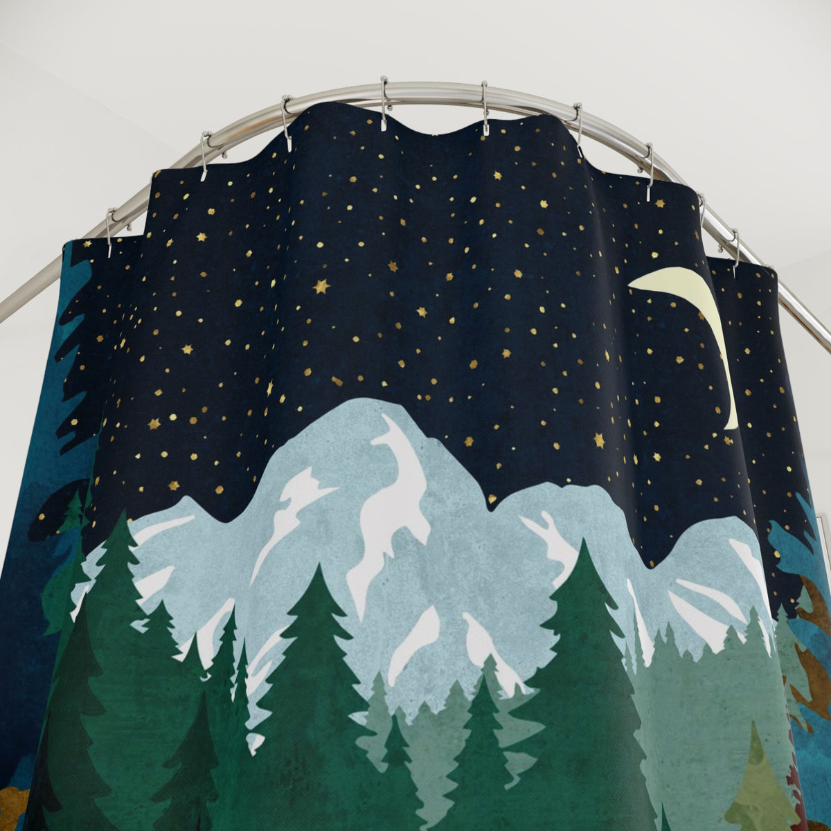 Winter Fox - Shower Curtain