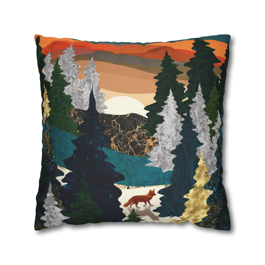Amber Fox  - Decorative Pillow Cover