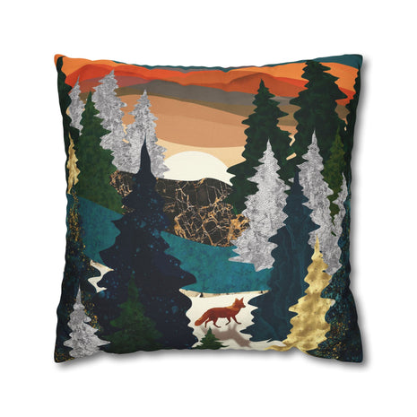Amber Fox  - Decorative Pillow Cover