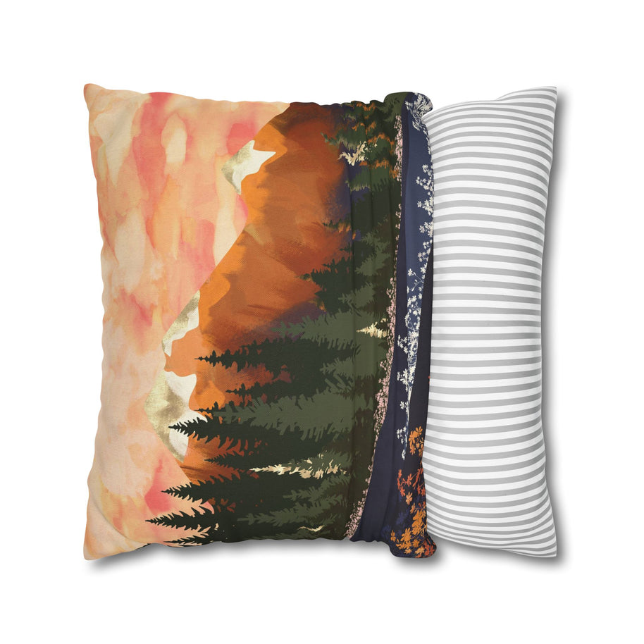Mountain Dusk - Decorative Pillow Cover