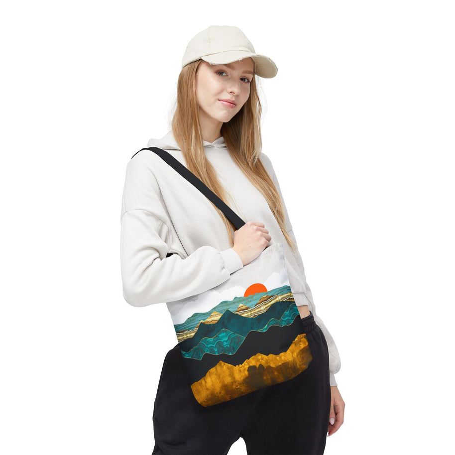 Turquoise Vista - Tote Bag