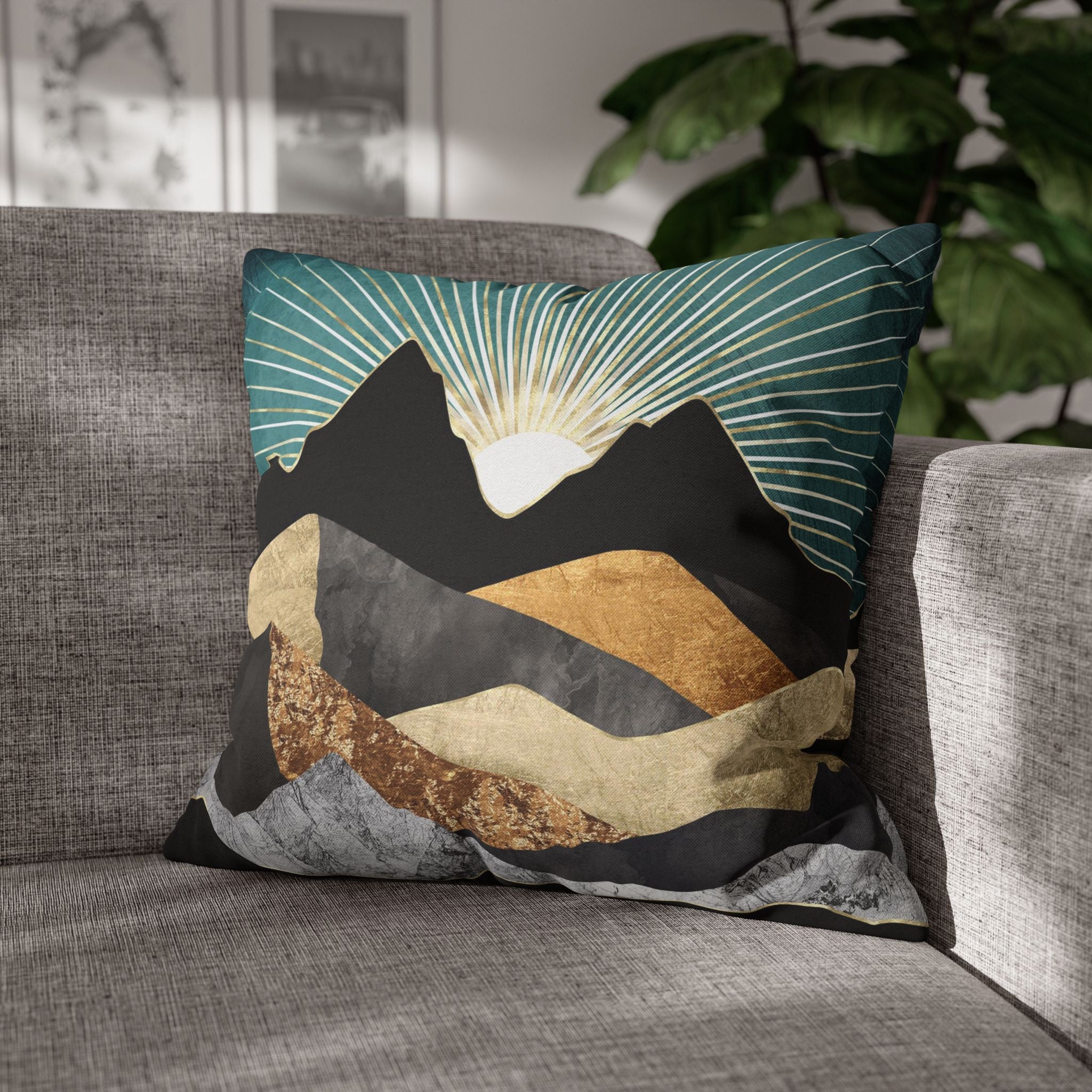 Radiant Daybreak - Decorative Pillow Cover