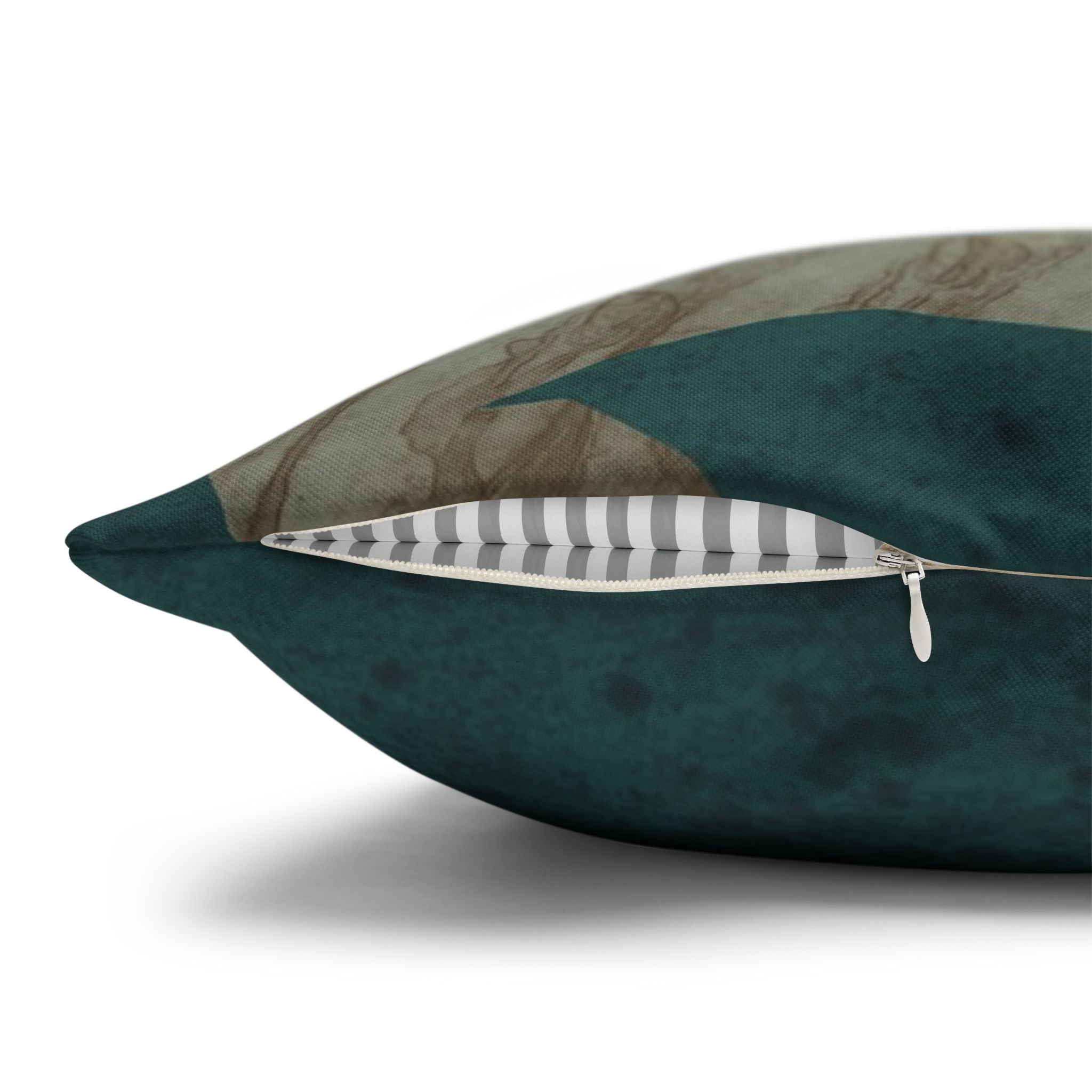 Golden Crane  - Decorative Pillow Cover
