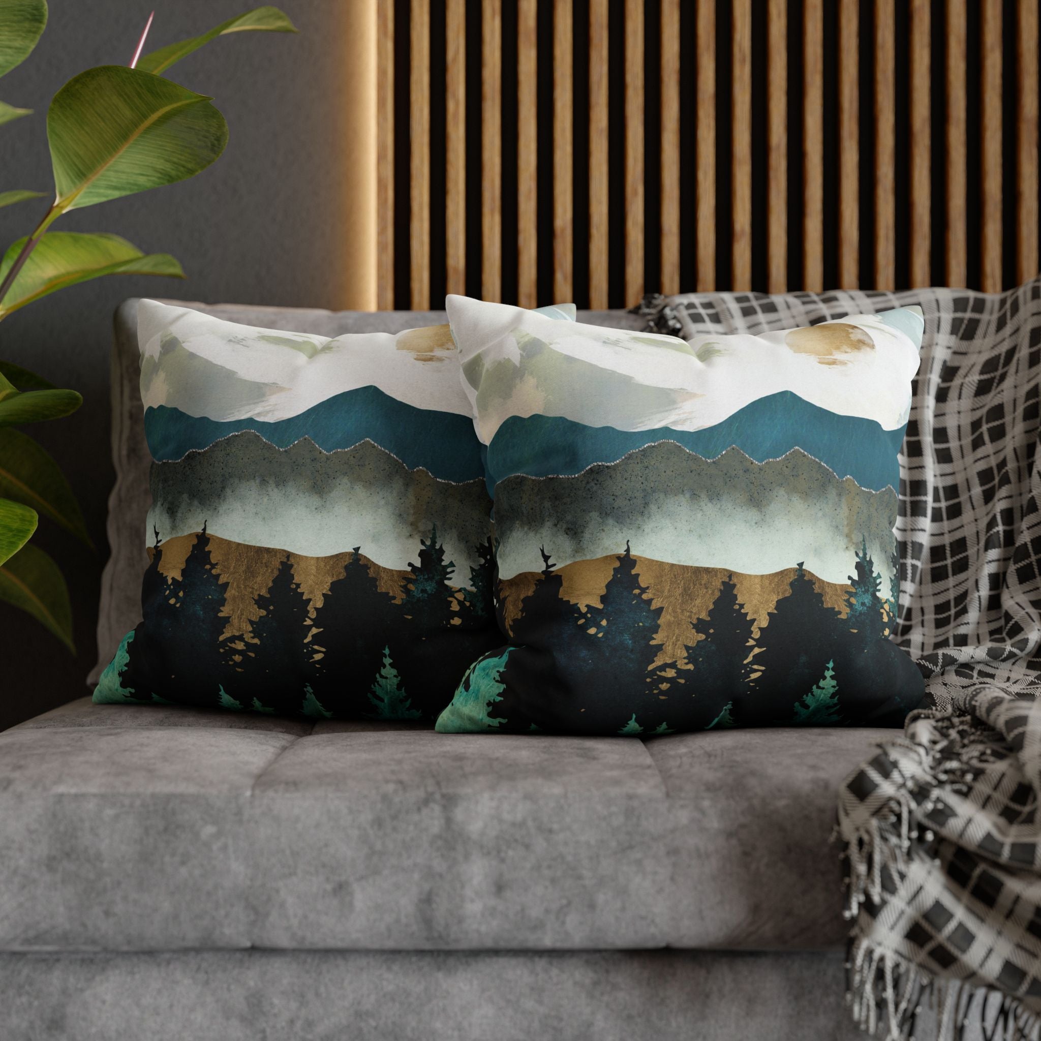 Forest Mist - Decorative Pillow Cover