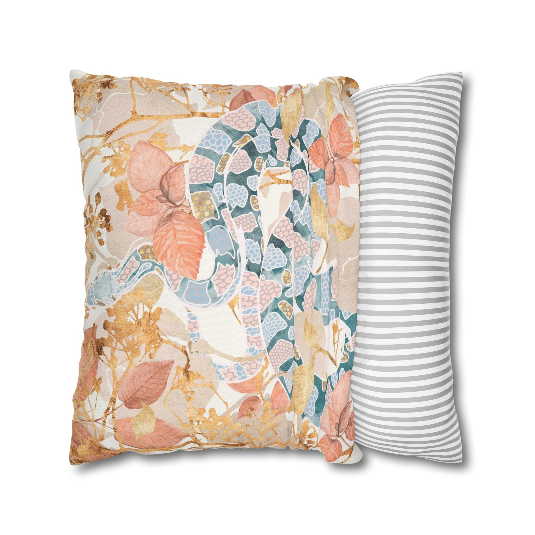 Coral Spring Garden - Decorative Pillow Cover