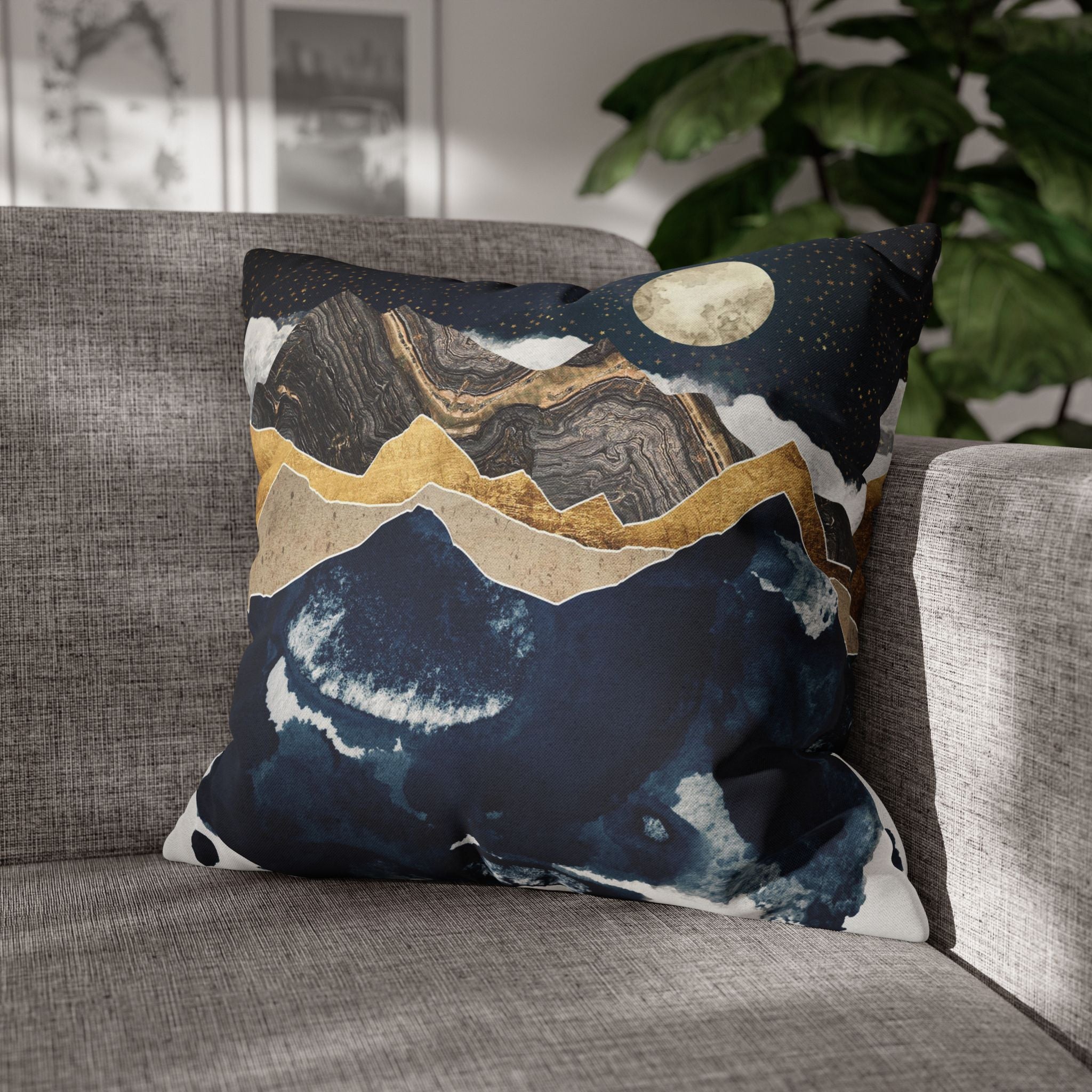 Midnight Winter - Decorative Pillow Cover