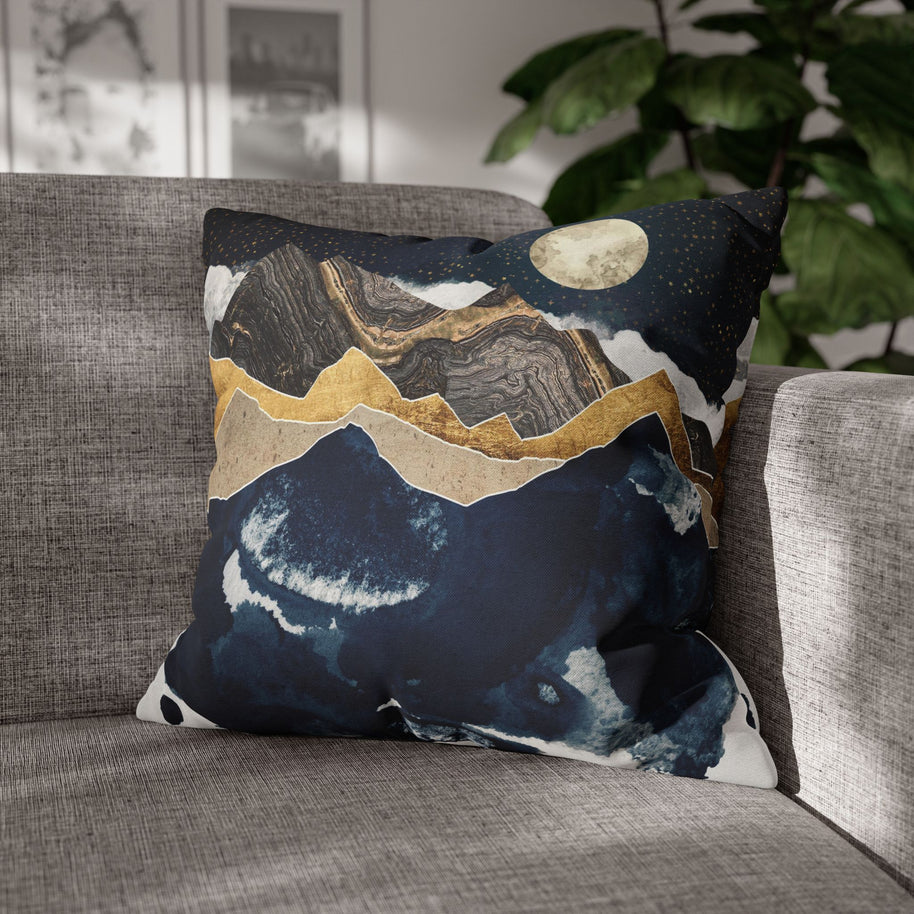 Midnight Winter - Decorative Pillow Cover