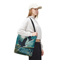 Evening Heron - Tote Bag