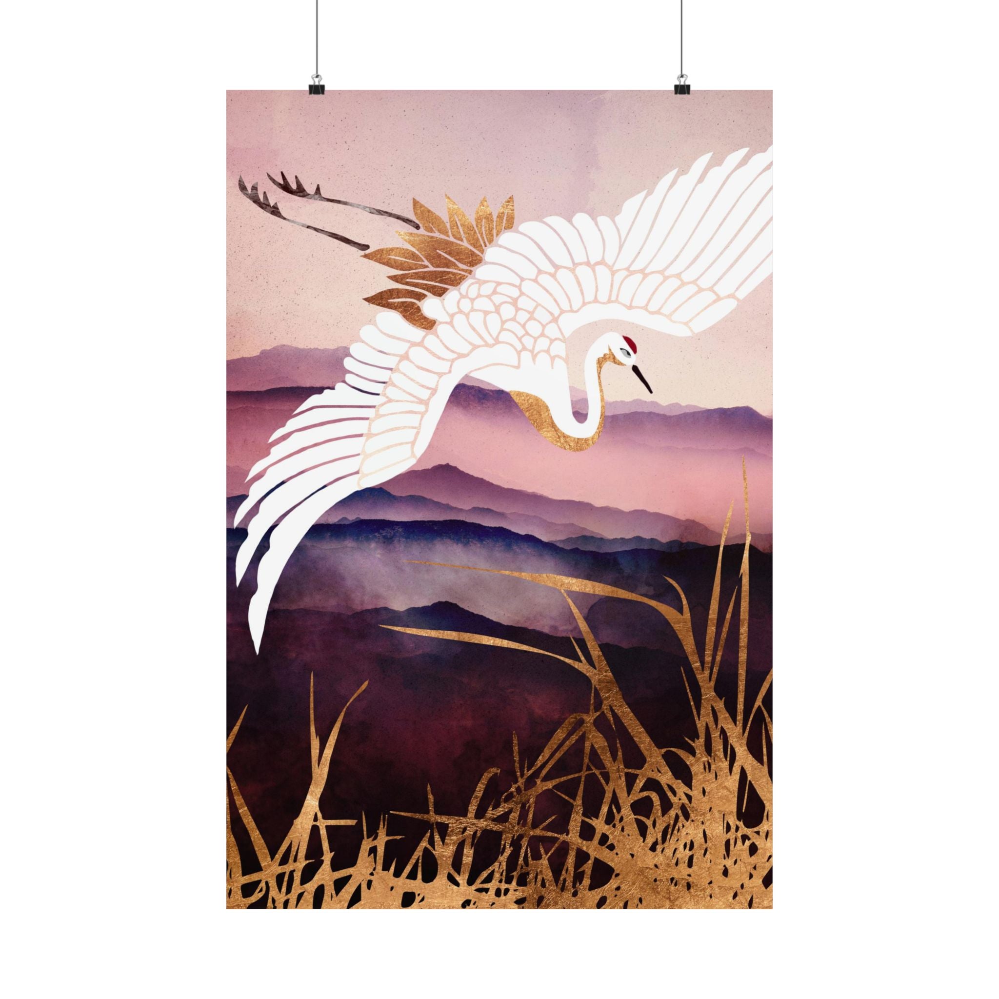 Elegant Flight III - Poster Print - No Frame