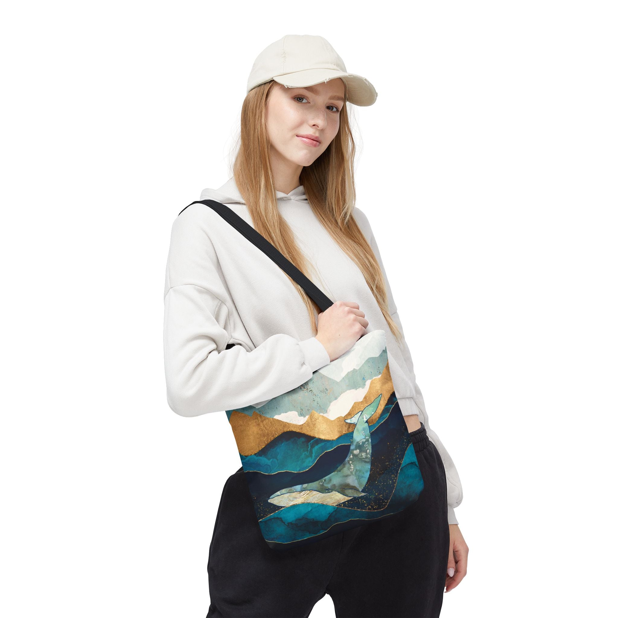 Blue Whale - Tote Bag
