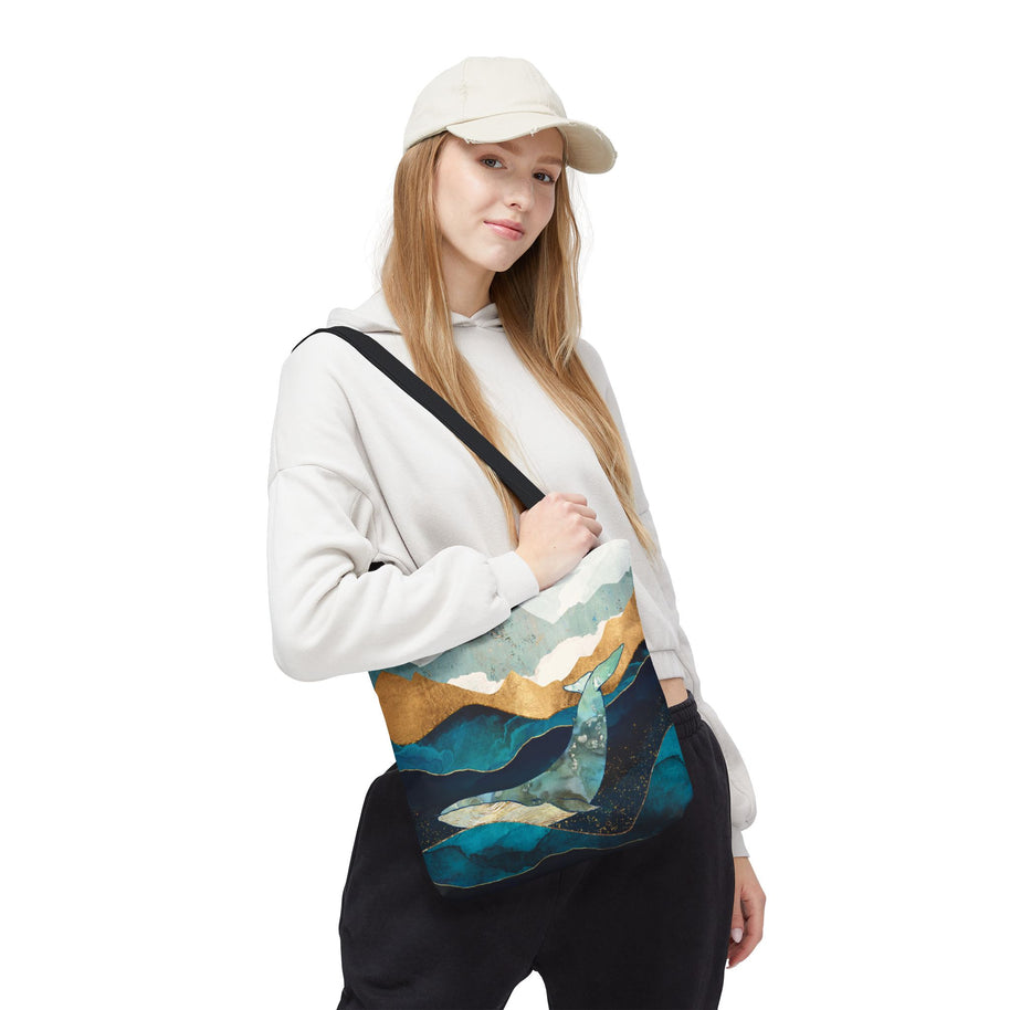 Blue Whale - Tote Bag