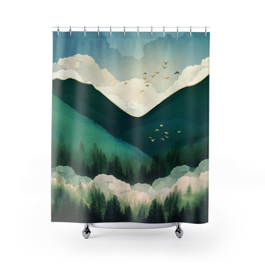 Emerald Hills - Shower Curtain