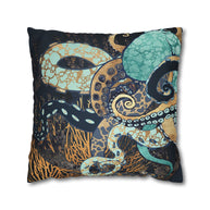 Metallic Octopus II - Decorative Pillow Cover