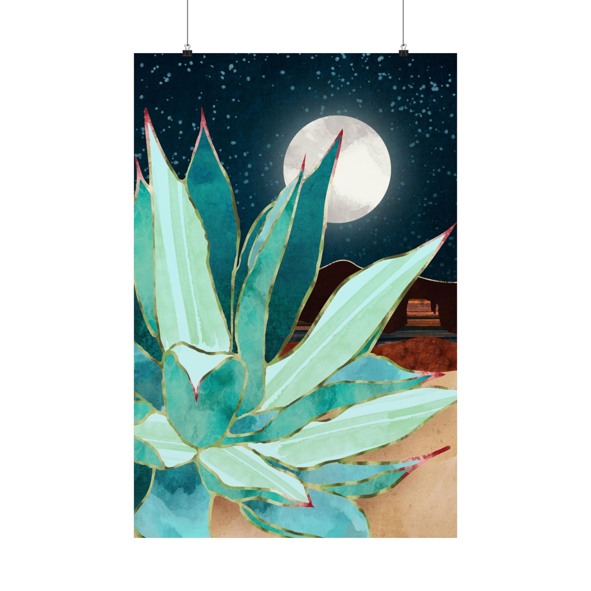 Desert Agave - Poster Print - No Frame