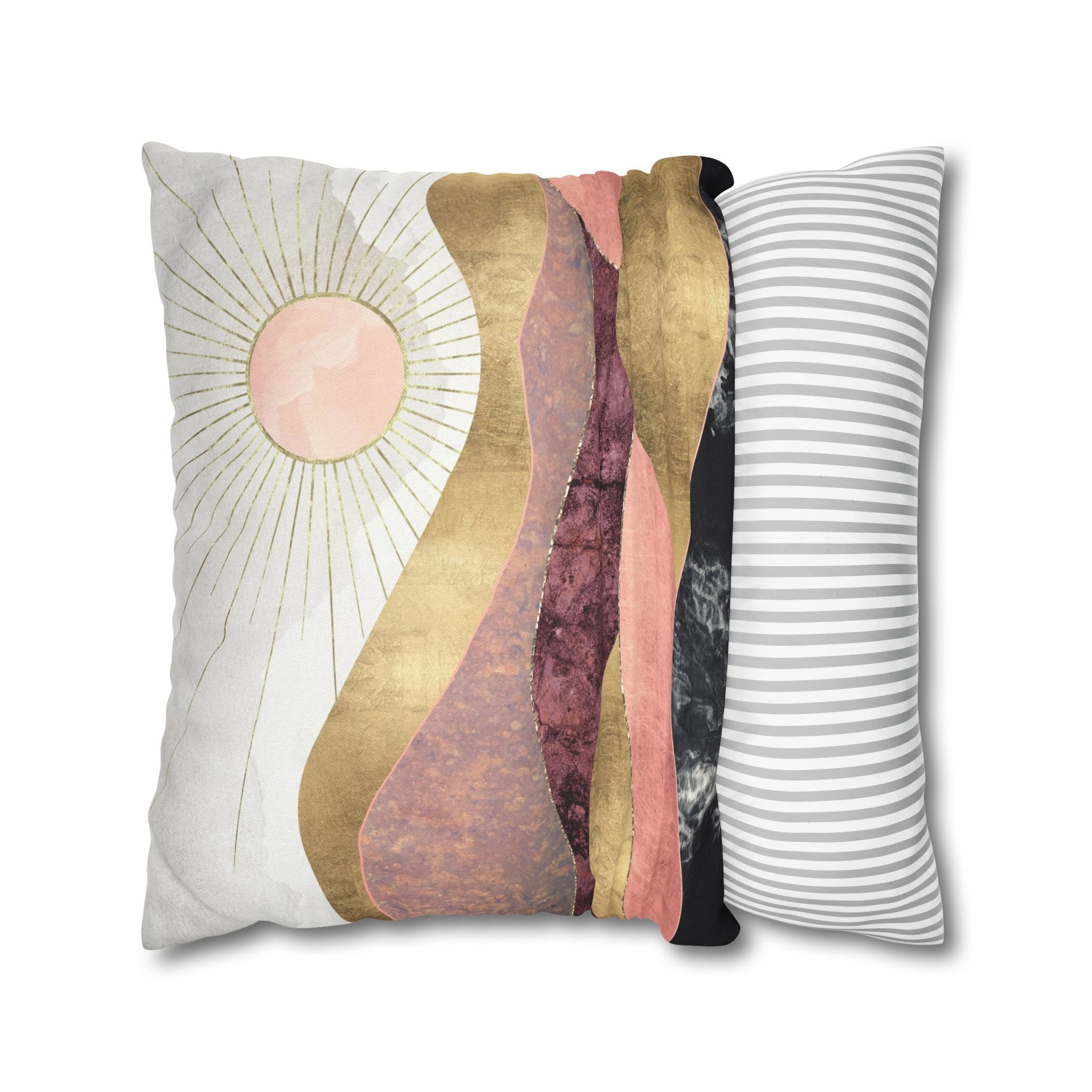 Blush Sun - Decorative Pillow Cover