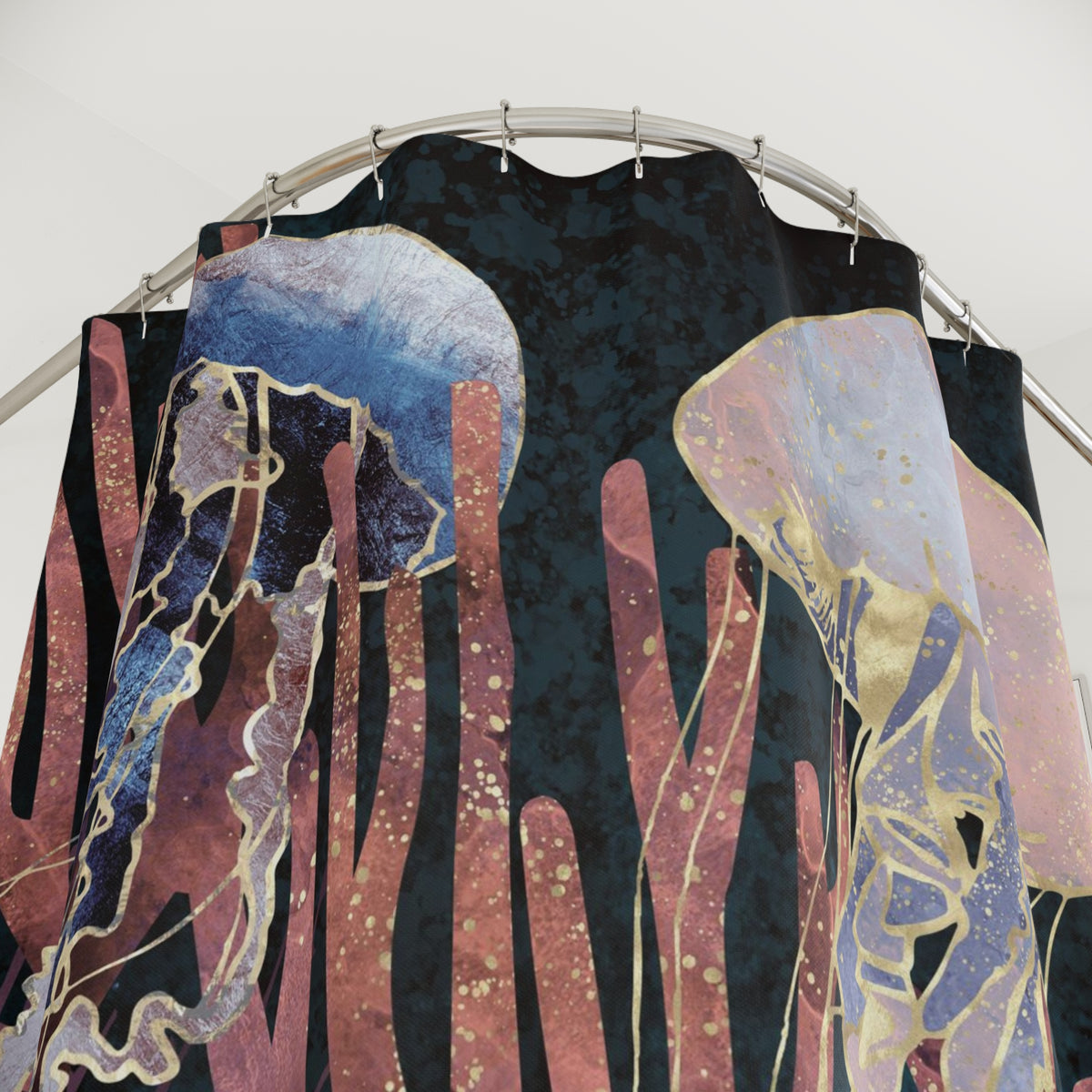 Metallic Coral - Shower Curtain