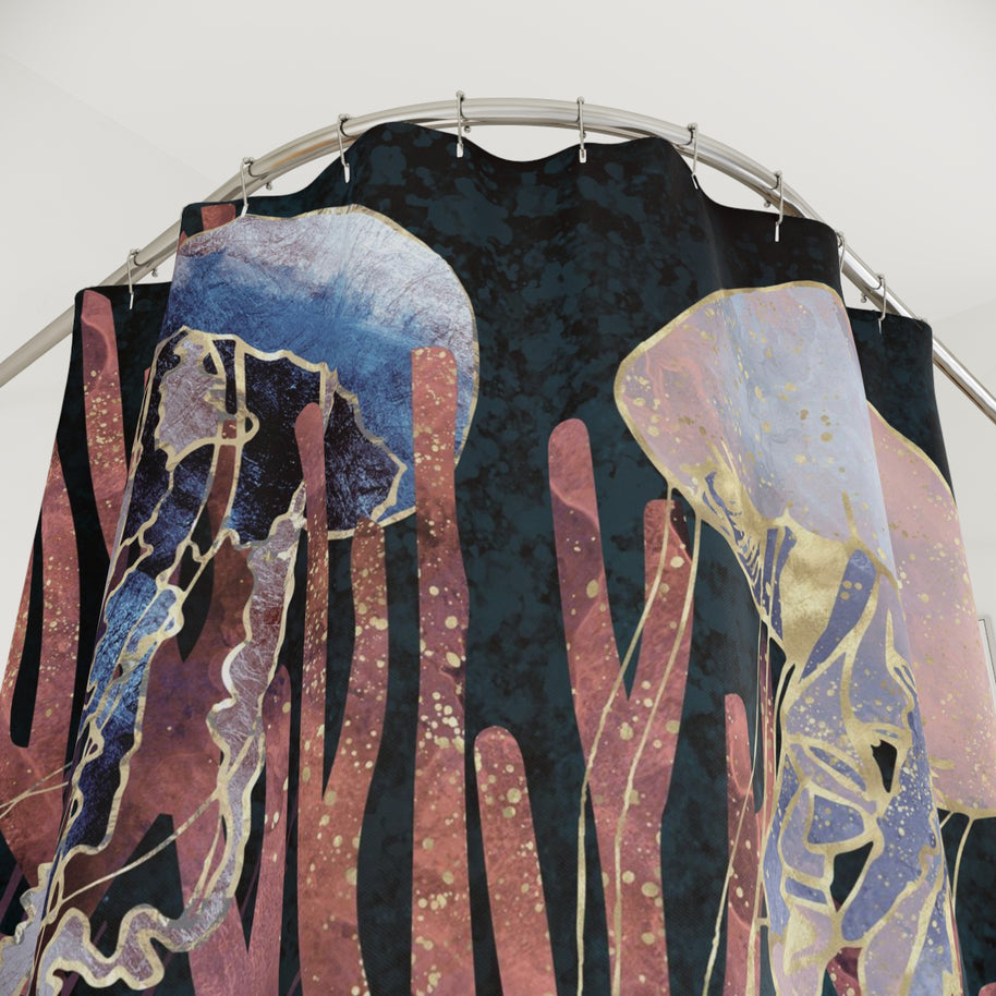 Metallic Coral - Shower Curtain