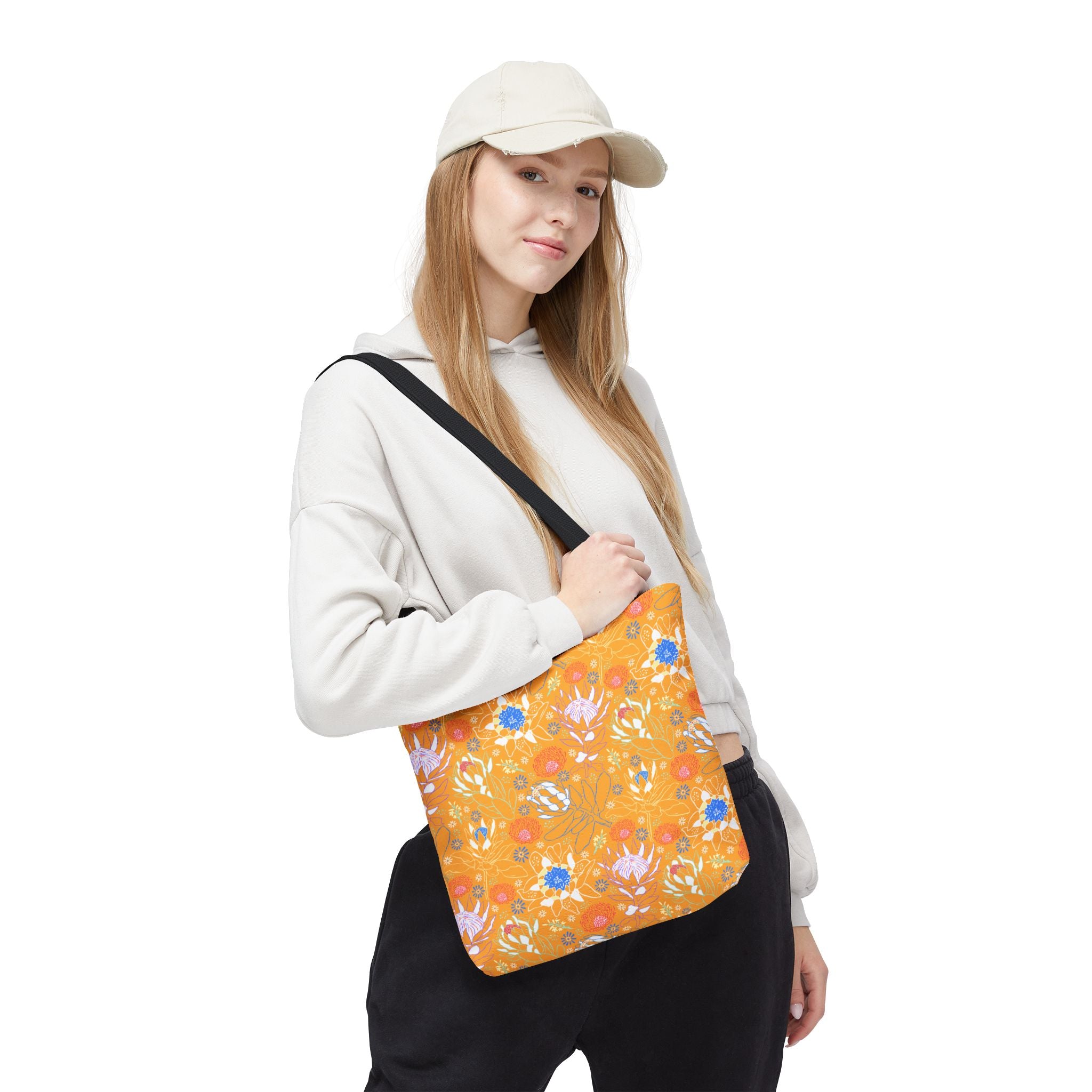 Protea with Mustard - Tote Bag