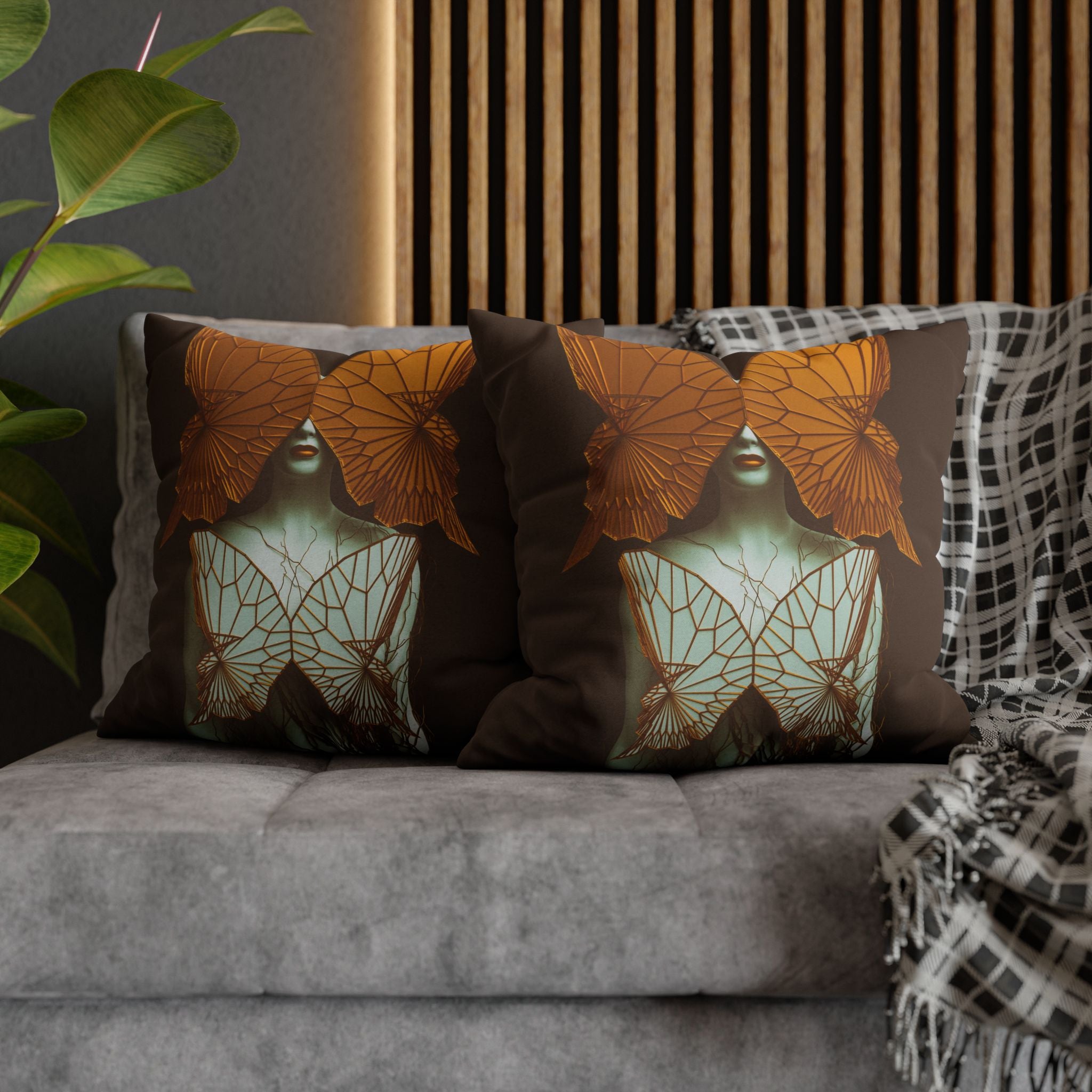 Transformation II - Decorative Pillow Cover