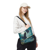Evening Heron - Tote Bag