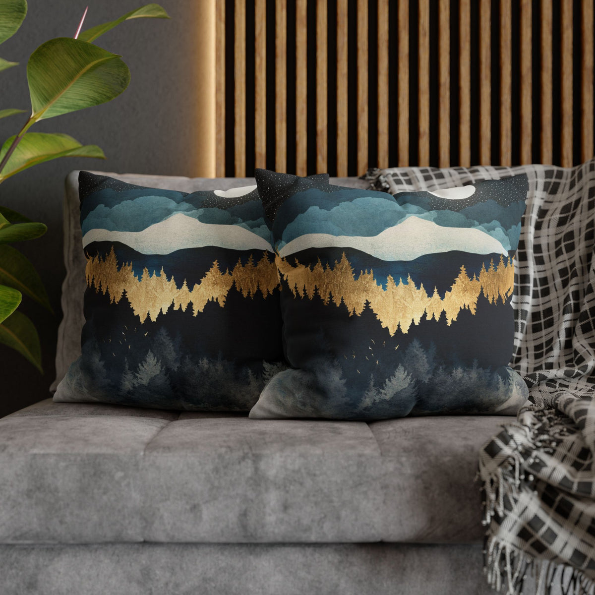 Indigo Night - Decorative Pillow Cover
