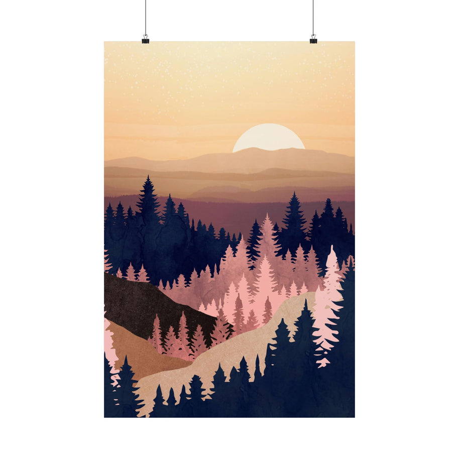 Summer Dusk - Poster Print - No Frame
