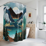 River Vista - Shower Curtain
