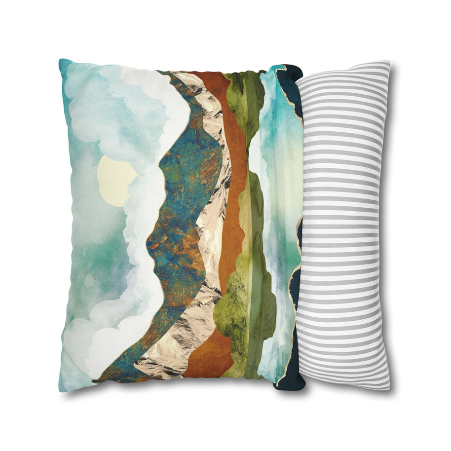Spring Mountains - Decorative Pillow Cover