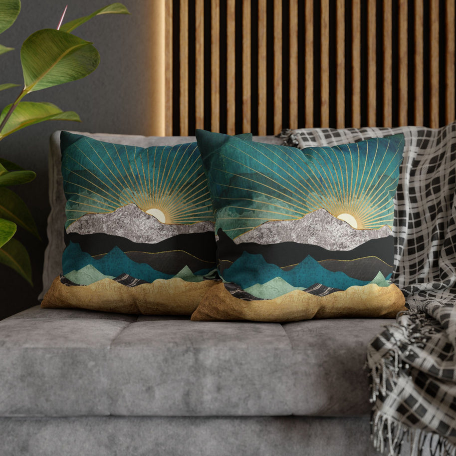 Peacock Vista - Decorative Pillow Cover
