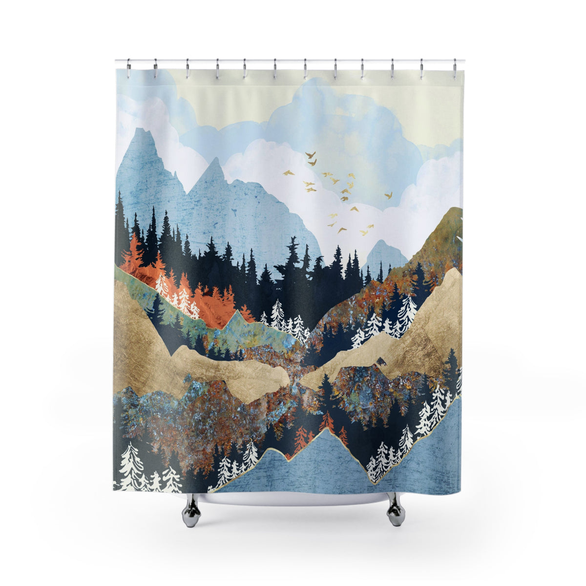 Spring Flight - Shower Curtain