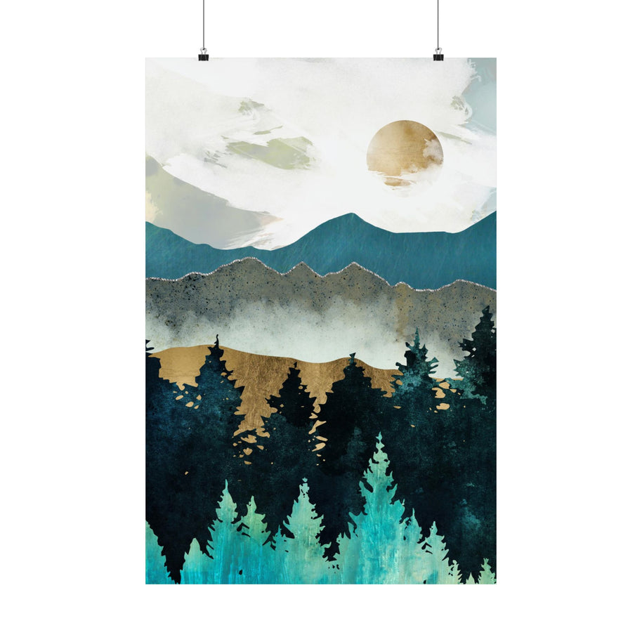 Forest Mist - Poster Print - No Frame