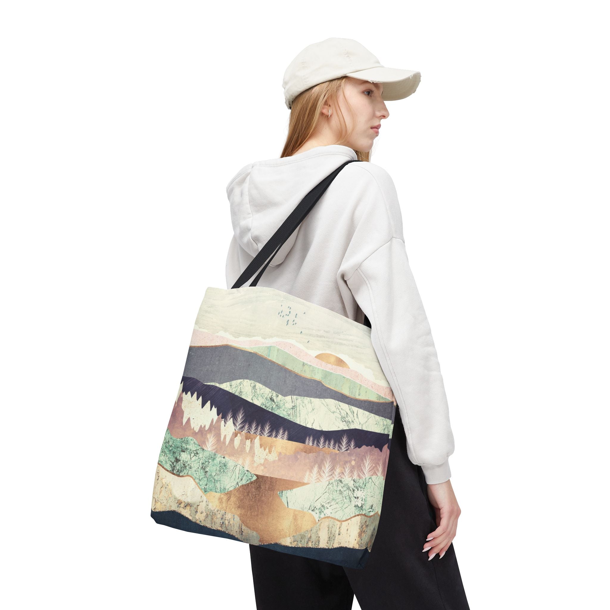 Golden Spring Reflection - Tote Bag